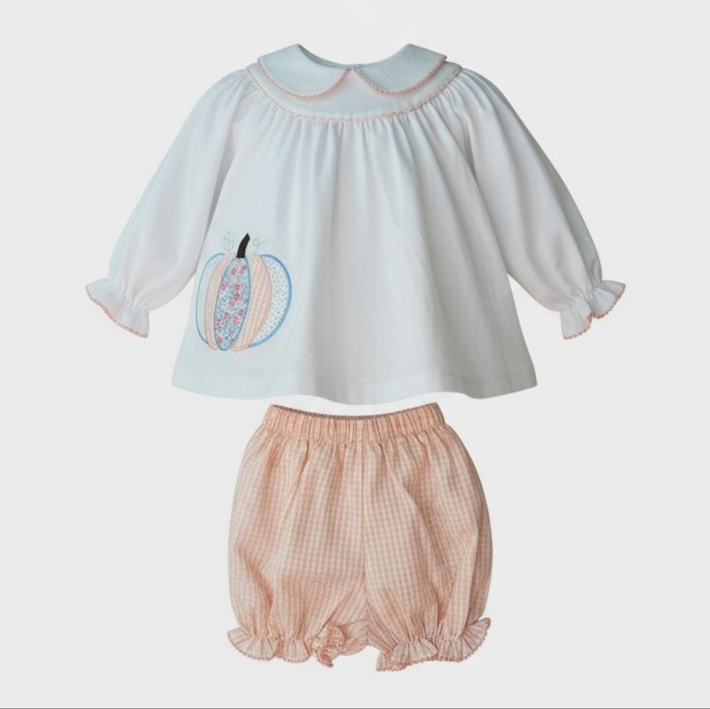 NWT Honesty 2pc Pumpkin Set Sz 18M